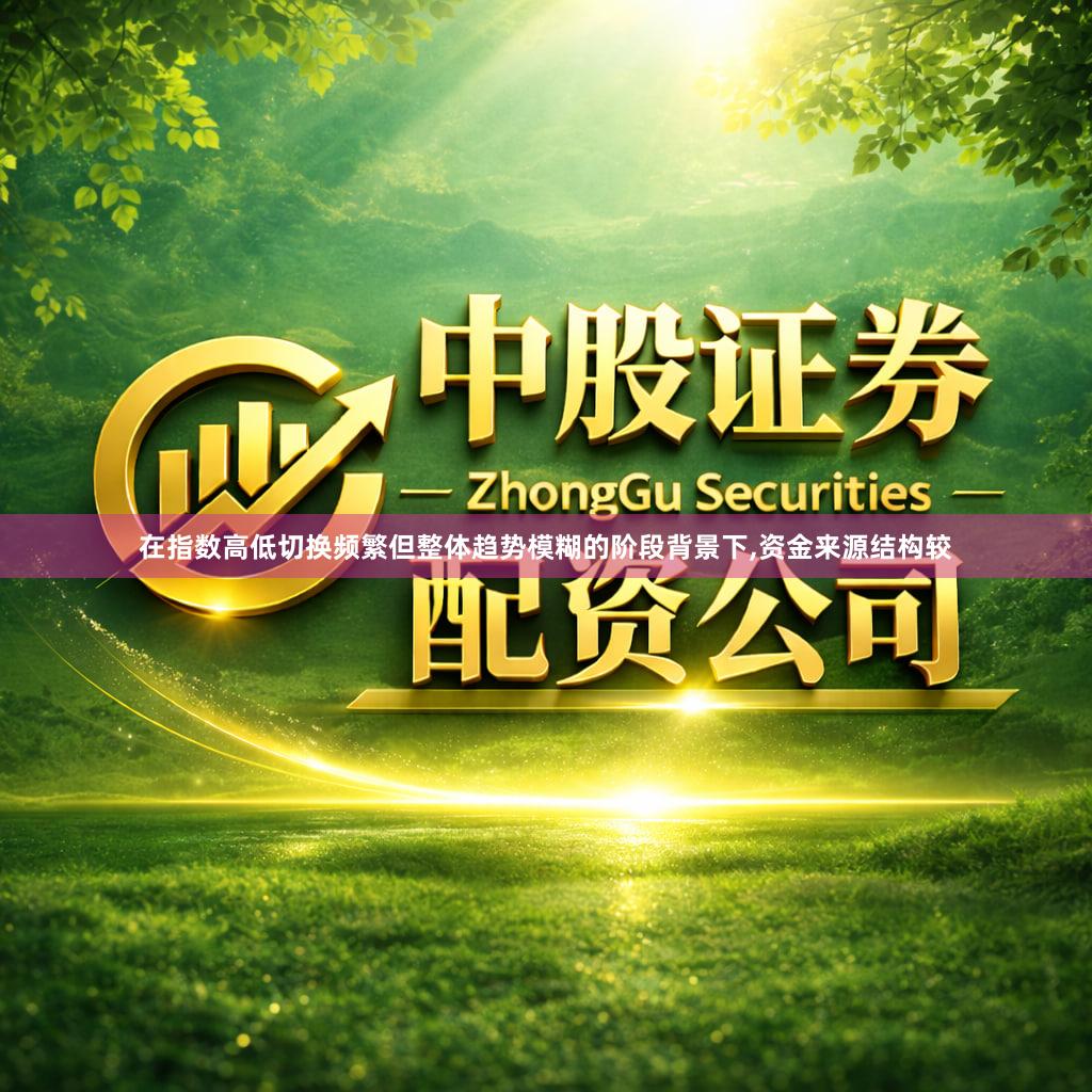 在指数高低切换频繁但整体趋势模糊的阶段背景下,资金来源结构较